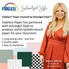 Fadeless Schoolgirl Style Bulletin Board Paper, 48in. x 50ft. Roll, Little Miss P0040075